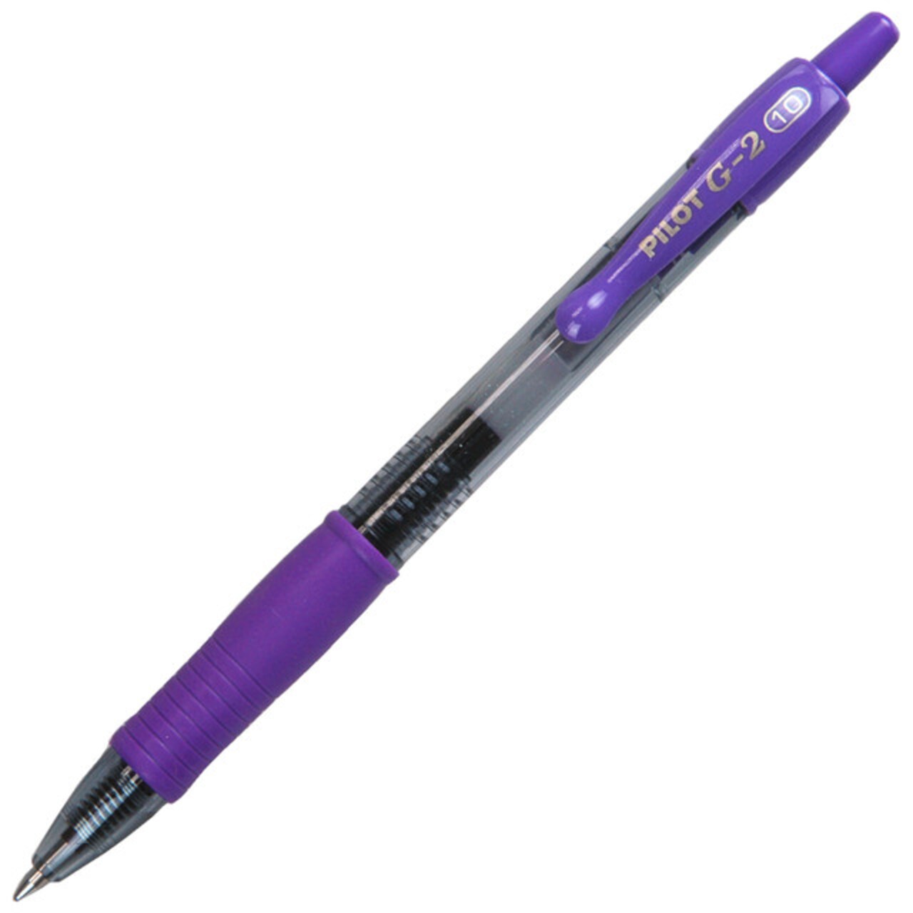 G2 Retractable Rollerball Gel Pens, Bold Point, 1.0mm, Purple Ink (31648)